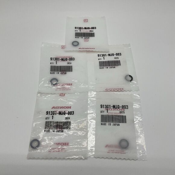 Lot Of 5 - Genuine Honda Marine 91301-MJ0-003 ​O-Ring ​​​OEM New Factory Part - Picture 1 of 5